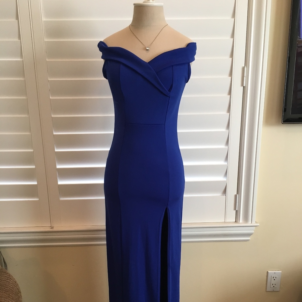 Royal Blue Evening Gown
